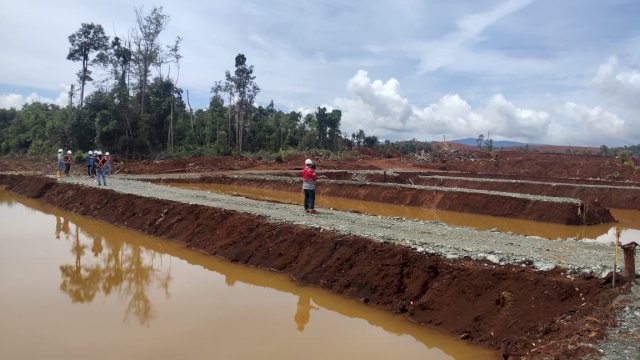 Sediment Pond PT. Citra Lampia Mandiri
