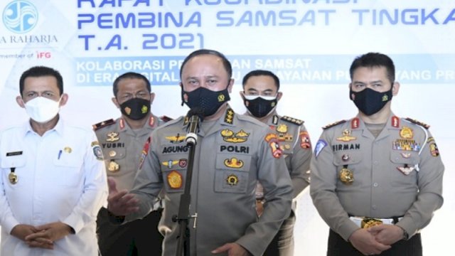 Irwasum Polri Hadiri Rakor Pembina Samsat Tingkat Nasional Korlantas di Kepri