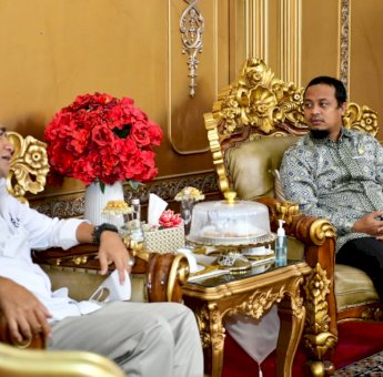 Andi Sudirman Terima Dubes RI Untuk Mesir, Ini yang Dibahas