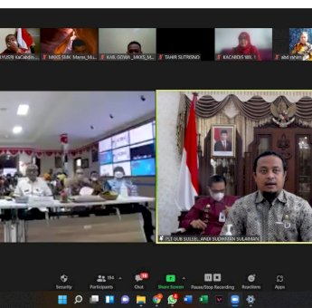 Beri Arahan Kepsek se-Sulsel, Andi Sudirman Minta Tingkatkan Mutu Pendidikan
