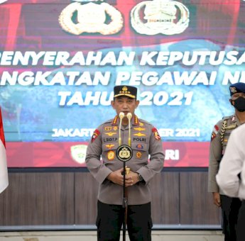 Jenderal Sigit Lantik 44 Eks Pegawai KPK Jadi ASN Polri