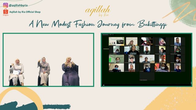 Aqillah by Ria, Modest Fashion Bukittinggi Siap Sambut Pasar Besar