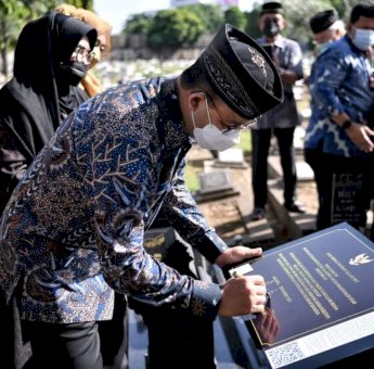 Pemprov DKI Jakarta Pugar Makam Sultan Alaiddin Muhammad Daud