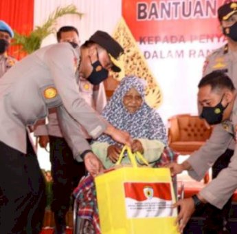 96 Warga Difabel Yogyakarta Dapat Bantuan Dari Irwasum Polri