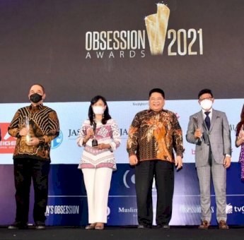 Bamsoet Raih Penghargaan Best Institutional Leaders dalam Obsession Awards 2021