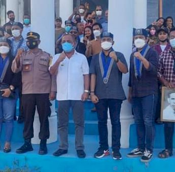 Diikuti Beberapa Negara, Ketum GMKI dan Bupati Tandatangani Prasasti Interfaith Conference di MBD