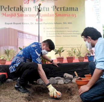Bupati Adnan Apresiasi Pembangunan Masjid yang Dibangun IKA Smansa 93