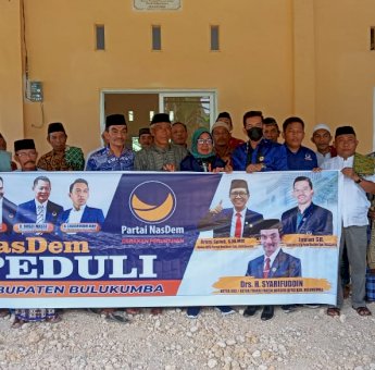 Jumat Berbagi, NasDem Bulukumba Sasar Tiga Kecamatan