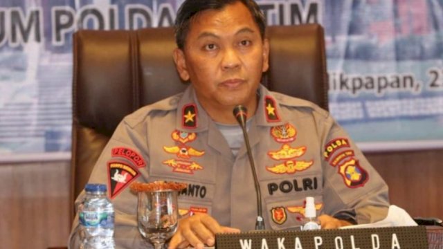 Wakapolda Kaltim, Brigjen Pol Hariyanto.