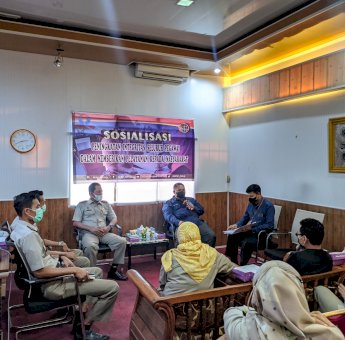 Perkuat Integritas Kerja Lingkup Kantah Mamuju, Ombudsman Beri Penguatan