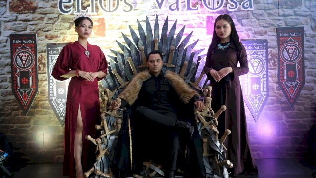 Perayaan malam tahun baru di Aston Makassar menawarkan konsep film Game of Thrones. (Istimewa)