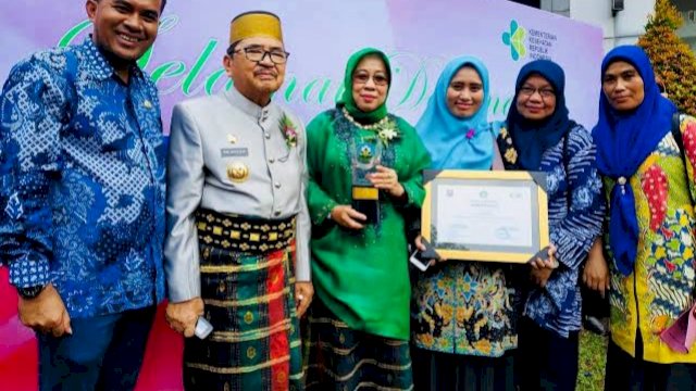 Pemerintah kota Palopo kembali meraih penghargaan di bidang kesehatan.