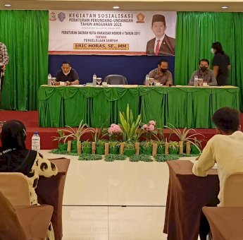 Gelar Sosper, Eric Horas Sosialisasikan Pentingnya Mengelola Sampah