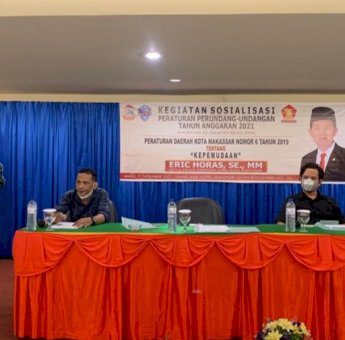 Sosialisasikan Perda Kepemudaan, Eric Horas Tegaskan Siap Jembatani Aspirasi Kaum Muda