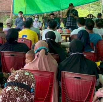 Temui Warga Takalar, Rangga Monitoring Bantuan Pertanian di Dapilnya