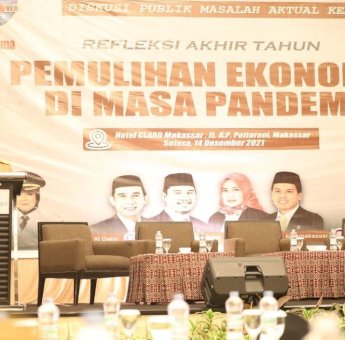 Gelar Diskusi, Sinergi DPRD Makassar-Pemkot Pulihkan Ekonomi di Masa Pandemi