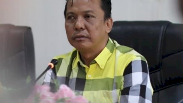 Ketua Fraksi Golkar DPRD Kota Makassar, Abdul Wahab Tahir.
