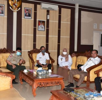 Walikota Palopo Rakor Pengendalian Covid-19 Bersama Mendagri