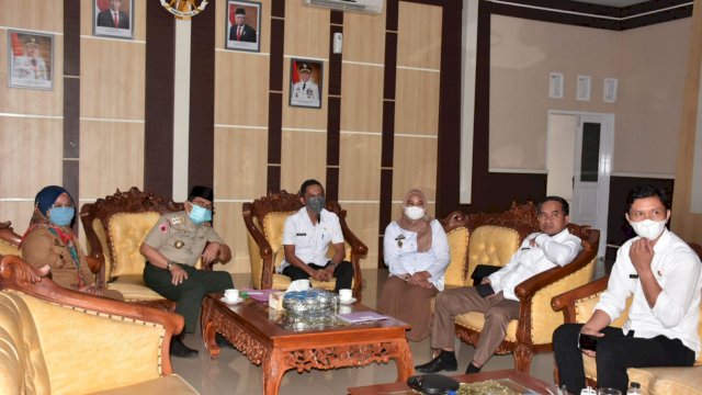 Walikota Palopo Rakor Pengendalian Covid-19 Bersama Mendagri