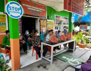 Balitbangda Palopo Ikut Rapat Evluasi Percepatan Vaksinisasi