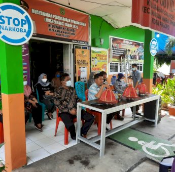 Balitbangda Palopo Ikut Rapat Evluasi Percepatan Vaksinisasi