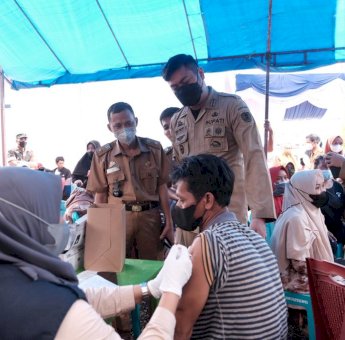 Pemkab Gowa Optimis Capai Target Vaksinasi 70 Persen Akhir Desember