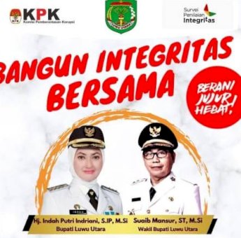 KPK Rilis Hasil Survei Penilaian Integritas, Luwu Utara Tertinggi di Sulsel