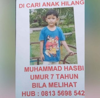 Bocah di Samarinda Hilang Misterius Belum Ditemukan, Ortu Tak Patah Semangat Lakukan Pencarian