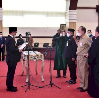 Lantik 737 Pejabat, Plt Gubernur Sulsel Minta Dua Poin Pakta Integritas Dibaca Ulang