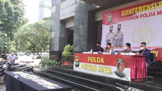 11 Pelaku Curanmor Bersenjata Tajam Ditangkap Subdit Jatanras Ditreskrimum Polda&nbsp; Metro Jaya