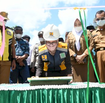 Bupati Luwu Utara Resmikan Jembatan Walu-Walu