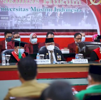 Dekan Fakutas Hukum UMI Sebut Taufan Pawe Alumni Tangguh dan Unggul