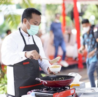 Gelar Lomba Memasak, Jadi Cara Andi Sudirman Cairkan Suasana dengan Pejabat Lingkup Pemprov Sulsel