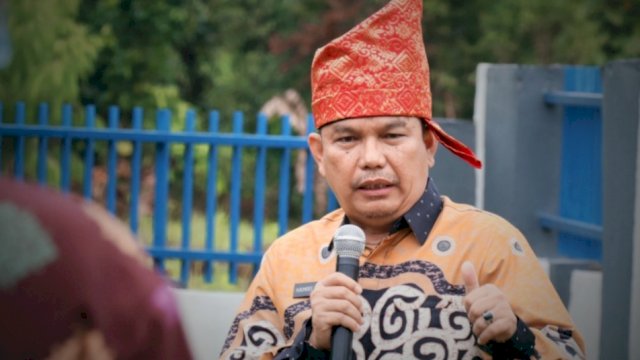 Kepala Dinas Komunikasi Informstika Statistik dan Persandian Kabupaten Luwu Timur, Hamris Darwis.