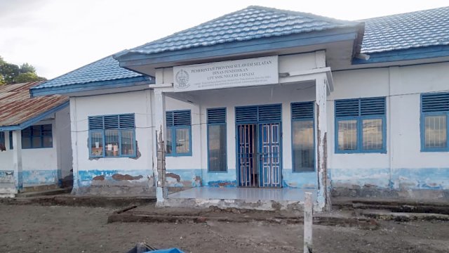 Kondisi Bangunan SMKN 4 Sinjai.