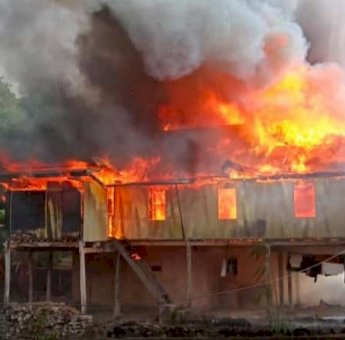 Dalam Sehari, Empat Rumah Dilalap Sijago Merah di Kabupaten Soppeng