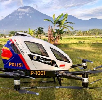 Bamsoet: Drone Official IMI E-Hang 216 dan Polri Bantu Petakan Wilayah Terdampak Erupsi Gunung Semeru