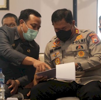 Rakor Awal Tahun, Andi Sudirman Bersama Forkopimda Komitmen Percepatan Vaksinasi