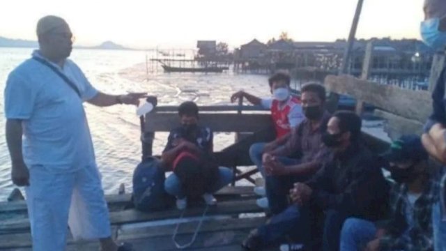 Polisi dan BP2MI gagalkan Pekerja Pigran Indonesia ke Malaysia jalur Laut. (Istimewa)