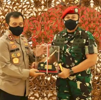 Mayjen TNI Teguh Muji ke Irjen Pol Ahmad Luthfi: Saya Titip Anggota Kopassus yang Ada di Jateng
