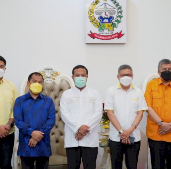 Andi Sudirman Support HUT Ormas MKGR di Sulsel