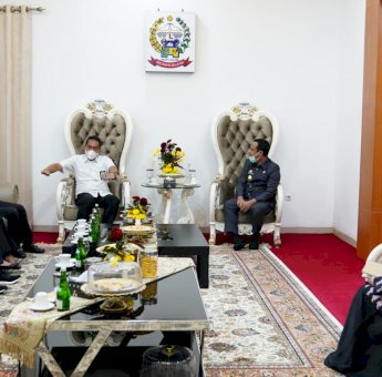 Terima Kunjungan Pejabat Baru Kepala BBWS Pompengan Jeneberang, Andi Sudirman Bahas Masalah Banjir di Sungai Walanae