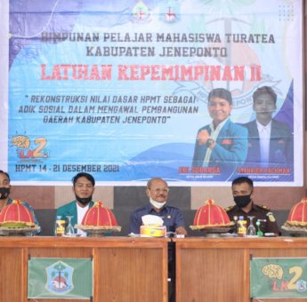 Buka LK II Himpunan Pelajar Mahasiswa Turatea, Iksan Iskandar: Ini Adalah Wadah Pemimpin Masa Depan