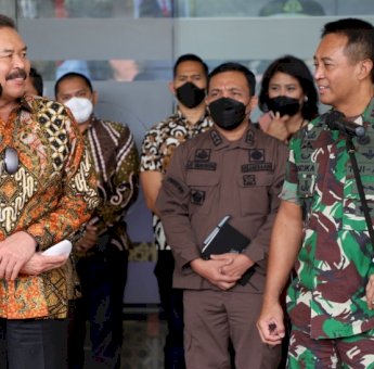 Panglima TNI Silaturahmi ke Jaksa Agung, Bahas Koordinasi dan Sinergitas Hukum