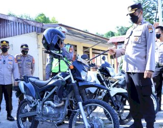 Kapolres Majene Kembali Pastikan Seluruh Randis Siap dan Layak Pakai