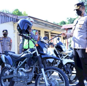 Kapolres Majene Kembali Pastikan Seluruh Randis Siap dan Layak Pakai