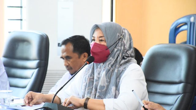 Kepala Dinas PMD Kabupaten Sinjai, Andi Hariyani Rasyid.