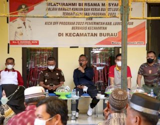 Berkantor di Kecamatan, Bupati Lutim dan Forkopimda Ajak Warga Burau Bersilaturahmi