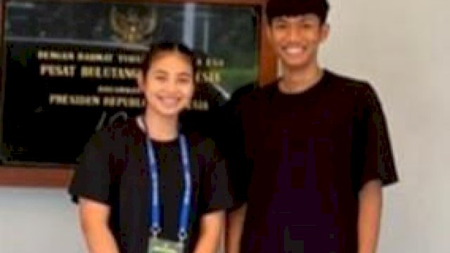 Dua Atlet asal Kabupaten Gowa memenangkan Seleknas 2022 di Jakarta belum lama ini. (Istimewa)