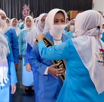 Istri Wabup Bulukumba Dilantik Sebagai Ketua HIMPAUDI Bulukumba